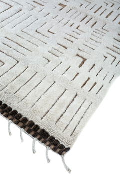 CARBON ULD-13003 - Handmade rectangular wool rug by Jaipur Rugs - view 3